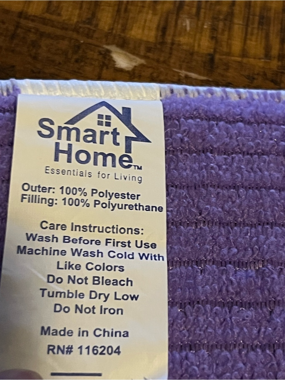Purple Dish Mat - Soft Polyester - Picture 5 of 12
